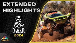 Stage 1  2024 Dakar Rally  EXTENDED HIGHLIGHTS  1624  Motorsports on NBC [upl. by Ahsyas]