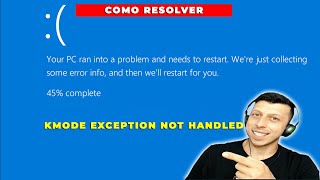 KMODE Exception Not Handled Windows 10  8  81  100 Fixed Blue Screen Error [upl. by Erinn]