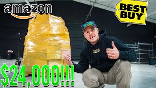 I Paid 500 for 24000 Worth Of Mystery Returns  Amazon Return Pallet Unboxing [upl. by Burk]