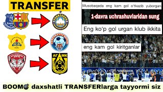 BOOM💣 daxshatli TRANSFERlarga tayyormi siz [upl. by Riatsila961]