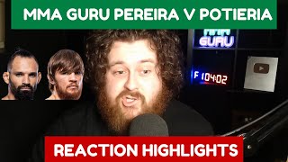 THE MMA GURU UFC 301 Michel Pereira vs Ihor Potieria Fight Reaction Highlights [upl. by Eiramllij]