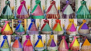 Latest Pattu Langa Voni Design 💞Top 30💕 Latest Stunning Pattu Half Sarees Designs 😍Lehenga Design [upl. by Ayisan742]