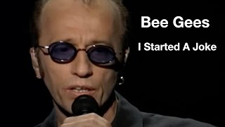 I started a joke  lyrics  中英歌詞  Bee Gees [upl. by Elene]