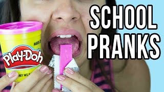 11 PRANKS FOR BACK TO SCHOOL NataliesOutlet [upl. by Kate700]