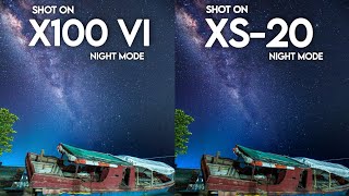 Fujifilm X100 VI VS Fujifilm XS20 Night Mode Camera Test [upl. by Evette805]