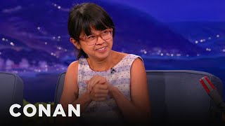 Charlyne Yi Is Learning Sign Language  CONAN on TBS [upl. by Runstadler]