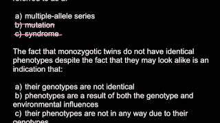 Monozygotic twins  what cause phenotype difference [upl. by Cele]