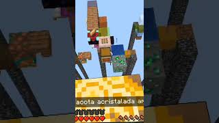 LA PARTIDA DE PILARES MAS RAMDOM minecraft minecraft minecraft [upl. by Pearman]