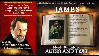 59  Book of James  Read by Alexander Scourby  AUDIO and TEXT  FREE on YouTube  GOD IS LOVE [upl. by Cynara288]