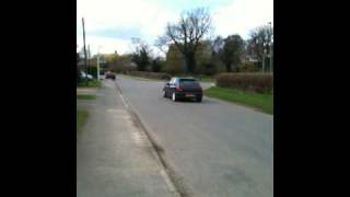 Ford Fiesta Zetec S with Puma Engine Popping On Overrun [upl. by Cato]