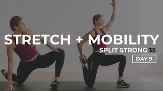 10Minute Dynamic Stretching  Mobility Workout  SplitStrong 35 DAY 9 🔥 [upl. by Kcid487]