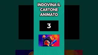 INDOVINA IL CARTONE ANIMATO challenge shorts [upl. by Tawney711]