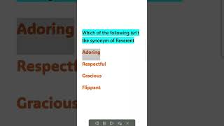 Synonym amp Antonyms Practice english synonyms antonyms shorts vocabulary fyp [upl. by Annayek924]