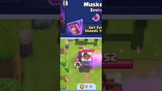 Clash Royale  Musketeer Evolution [upl. by Aliuqet]