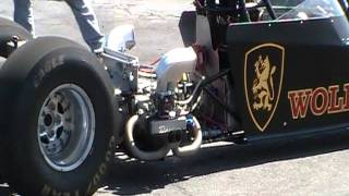 Nitro powered Flat 4 VW dragster [upl. by Machute]