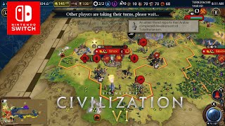 Civilization VI Deity On Switch  Wu Zetian  Part 9  Barbarians Destroyed My City Switch [upl. by Yelehsa]