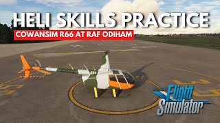 Practice your heli sim skills  MSFS2020  CowanSim R66 [upl. by Ansilma463]