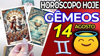 🙏 DEUS TE AVISE🙌🏼 AVISO❗ Gêmeos ♊ 14 Agosto 2024  Horoscopo do dia de hoje ♊ Tarot Gêmeos [upl. by Urbas360]