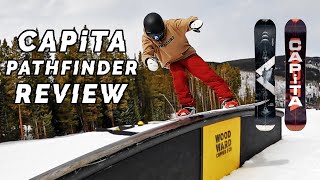 CAPiTA Pathfinder Snowboard Review [upl. by Lerak]