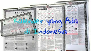 Macam Macam Kalender yang Ada di Indonesia [upl. by Karon]