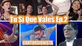 Cantorsionista Imbarazzante  Tu Si Que Vales Ep2 [upl. by Tessi]