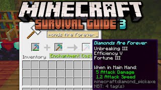 Repairing Combining amp Disenchanting ▫ Minecraft Survival Guide ▫ Tutorial Lets Play S3 Ep10 [upl. by Etyak]