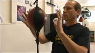 Boxing Training Equipment  Using Double End Bags in a Boxing Gym [upl. by Tollman99]