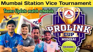 PROLINK CUP MUMBAI l STATION VICE TENNIS BALL CRICKET TOURNAMENT l [upl. by Ailedamla]