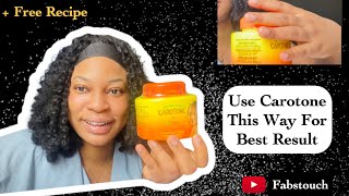 The Truth About Carotone Lotion  How To Use with Zero Side Effects  Whitening Cream Recipe [upl. by Nej]