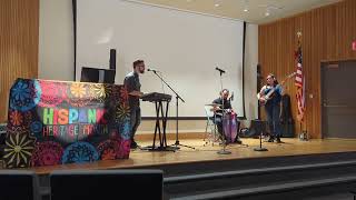 Lahey Celebrates Hispanic Heritage Month with the Clave and Blues Trio Band [upl. by Lodhia]