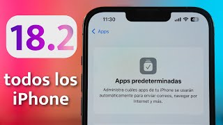 iOS 182  20 Novedades para todos los iPhone [upl. by Brigitte]