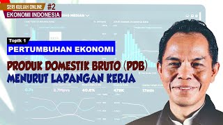 SERI 2 PRODUK DOMESTIK BRUTO PDB MENURUT LAPANGAN USAHA [upl. by Millard229]