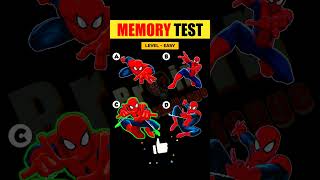 Test Your Memory Power Guess The Correct One  Memory Test Puzzleshortsviralpaheliyan [upl. by Yarised]