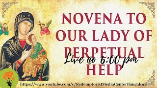 Novena to Our Lady of Perpetual Help amp Benediction  Saturday 23rd March 2024  600 PM [upl. by Bonina]