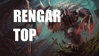 League of Legends  Rengar Top  Full Game Commentary [upl. by Hayyikaz]