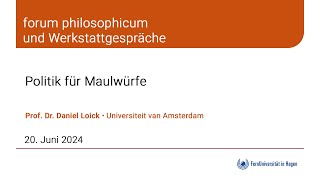 Forum Philosophicum 20 Juni 2024 [upl. by Schnorr649]