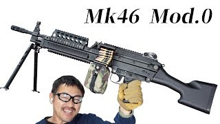 Mk46 Mod0 東京マルイ 次世代電動ガン マック堺 エアガンレビュー mk46 airsoft marui [upl. by Erida]