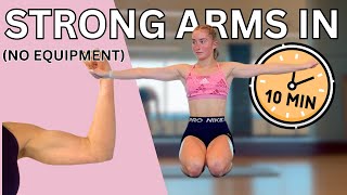 ARM WORKOUT FOR WOMEN  GIRLS  get strong arms in 10 mins ❤️ [upl. by Ciapha]