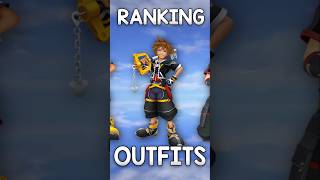 RANKING SORA DESIGNS IN KINGDOM HEARTS kingdomhearts disney anime gaming [upl. by Sedgewake]