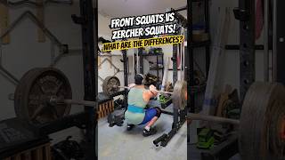 Front Squats vs Zercher Squats Which is Better For YOU 🤔 [upl. by Vokaay]