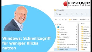 Windows Weniger Klicks mit Ordnern im Schnellzugriff [upl. by Barta]