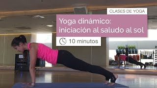 Iniciación al saludo al sol y yoga dinámico [upl. by Amalea790]