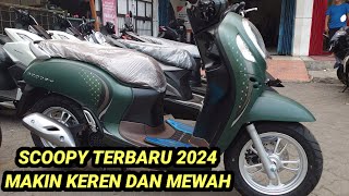 WOW KEREN BANGET SCOOPY 2024 INI HARGA DAN CICILAN NYA [upl. by Leahcimnaj]