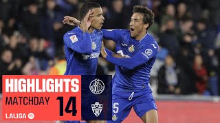 GETAFE CF  UD ALMERÍA 2  1  RESUMEN  Remontada del Getafe CF con golazo de Greenwood [upl. by Weeks]