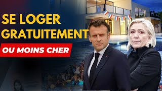 5 Moyens de SE LOGER GRATUITEMENT ou MOINS CHER en France [upl. by Nohcim]