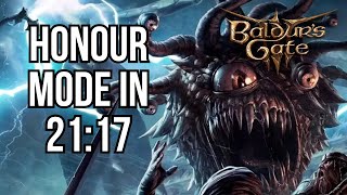 Honour Mode is EZ  Baldurs Gate 3 Speedrun in 2117 Former World Record [upl. by Schroder935]