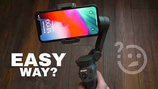 How to setup DJI Osmo Mobile 3 Balance first time use tutorial EASY WAY [upl. by Buonomo801]