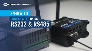 How to access PLCs using RS232 communication amp RUT955 [upl. by Voccola]