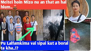 Meitei hoin Mizo Nu an hal hlum pakistan sipai hoiin Mizo pa an kahhlum kha [upl. by Ayomat348]