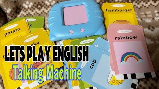 Saturday Play English Talking Machine asmr learnenglish toys [upl. by Mcwherter161]